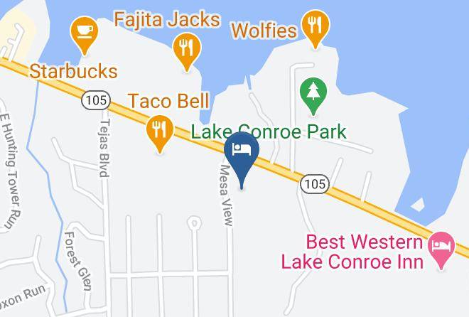 Montgomery - Super 8 By Wyndham Montgomery Lake Conroe Maps