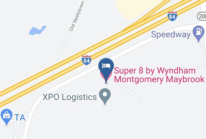 Orange - Super 8 By Wyndham Montgomery Maybrook Maps