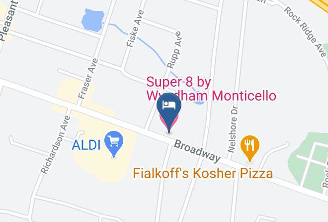 Sullivan - Super 8 By Wyndham Monticello Maps