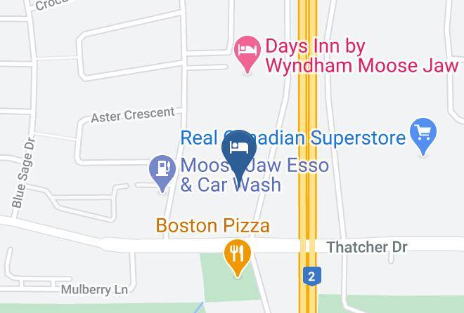 Division 7 - Super 8 By Wyndham Moose Jaw Sk Maps