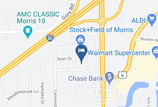 Grundy - Super 8 By Wyndham Morris Maps