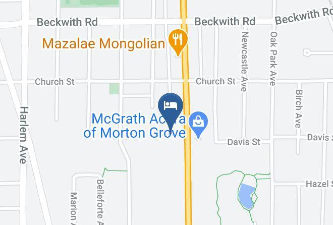 Cook - Super 8 By Wyndham Morton Grove Chicago Maps