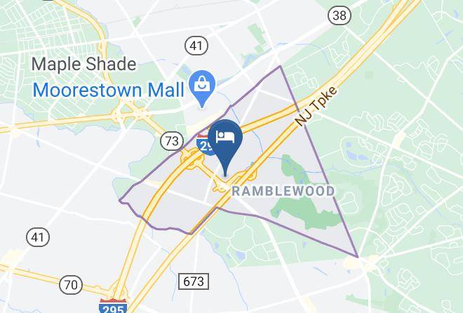 Burlington - Super 8 By Wyndham Mount Laurel Maps