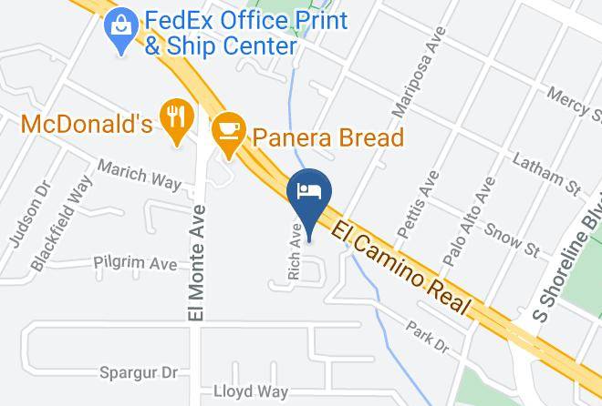 Santa Clara - Super 8 By Wyndham Mountain View Maps