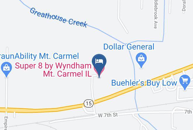 Wabash - Super 8 By Wyndham Mt Carmel Il Maps