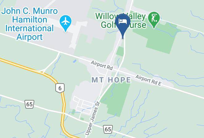 Hamilton - Super 8 By Wyndham Mt Hope Hamilton Intl Arpt On Maps