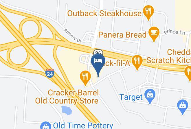 Rutherford - Super 8 By Wyndham Murfreesboro Maps