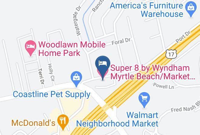 Horry - Super 8 By Wyndham Myrtle Beach Market Common Area Maps