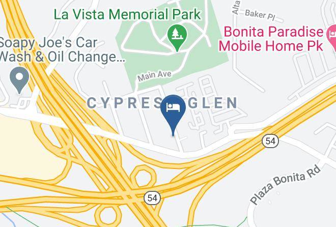 San Diego - Super 8 By Wyndham National City Chula Vista Maps
