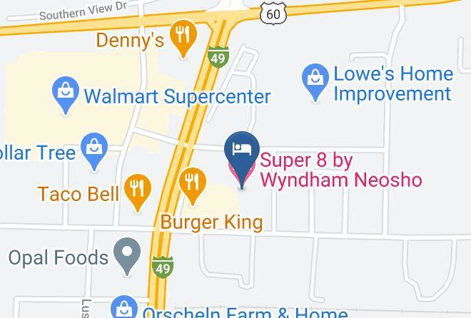 Newton - Super 8 By Wyndham Neosho Maps