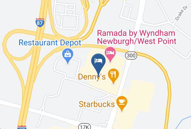 Orange - Super 8 By Wyndham Newburgh West Point Near Stewart Airport Maps
