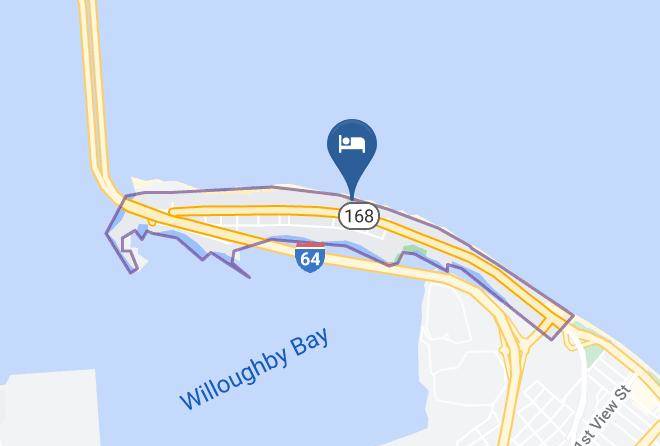 Norfolk City - Super 8 By Wyndham Norfolk Chesapeake Bay Maps