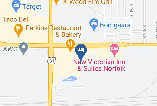 Madison - Super 8 By Wyndham Norfolk Maps