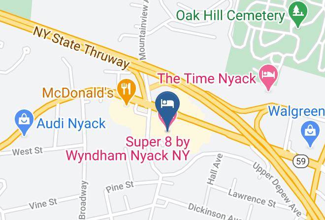 Rockland - Super 8 By Wyndham Nyack Ny Maps
