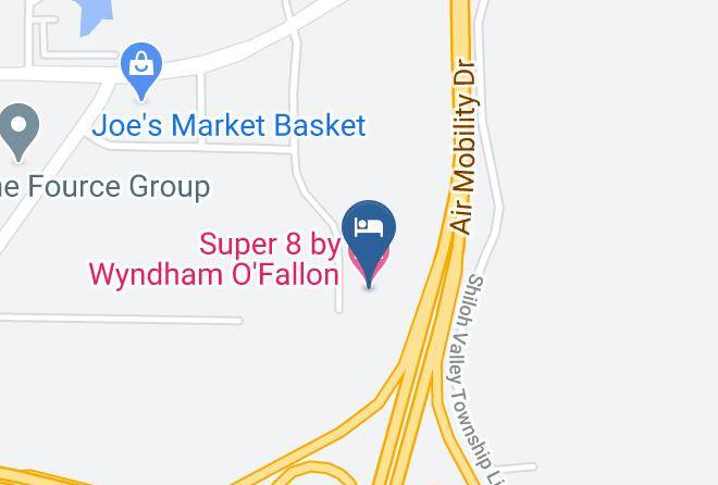 St Clair - Super 8 By Wyndham O'fallon Maps