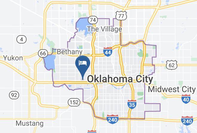 Oklahoma - Super 8 By Wyndham Oklahoma Airport Fairgrounds West Maps