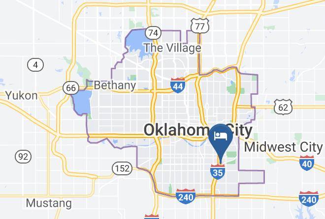 Oklahoma - Super 8 By Wyndham Oklahoma City Maps