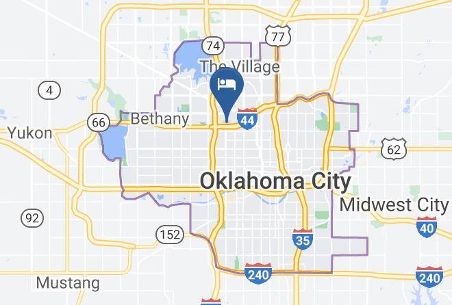 Oklahoma - Super 8 By Wyndham Oklahoma Fairgrounds Maps
