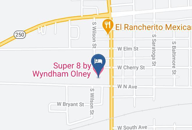 Richland - Super 8 By Wyndham Olney Maps