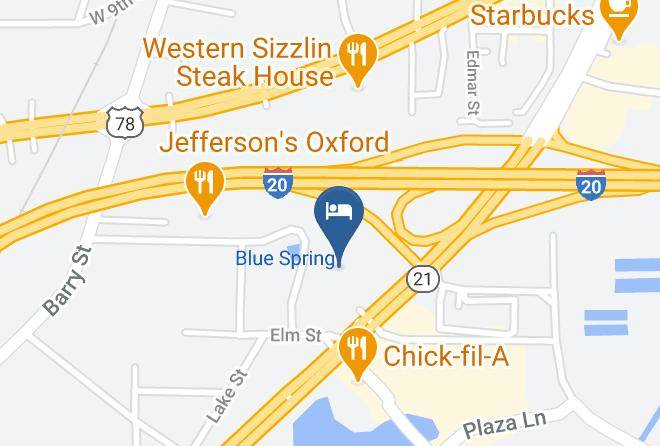 Calhoun - Super 8 By Wyndham Oxford Maps