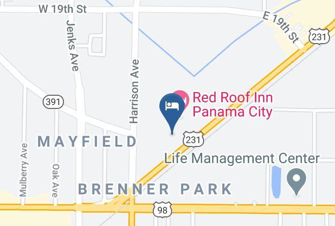 Bay - Super 8 By Wyndham Panama City Maps