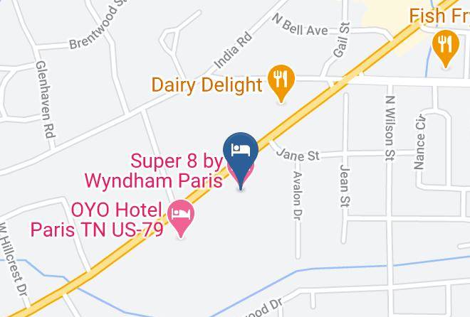 Henry - Super 8 By Wyndham Paris Maps