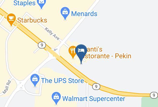 Tazewell - Super 8 By Wyndham Pekin Peoria Area Maps