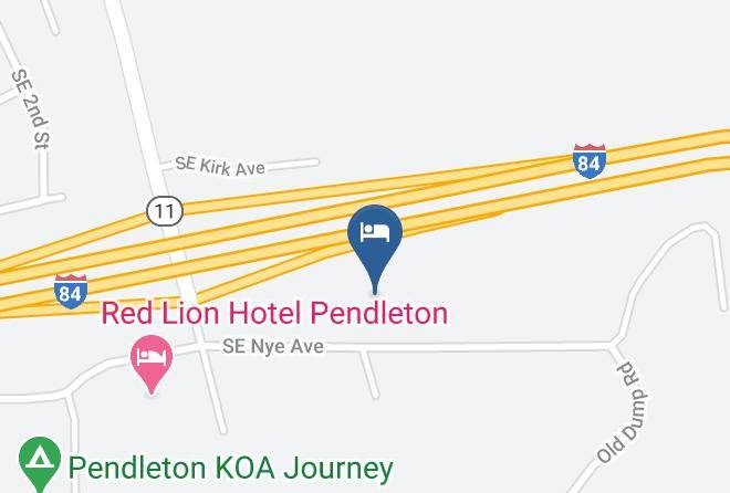Umatilla - Super 8 By Wyndham Pendleton Maps
