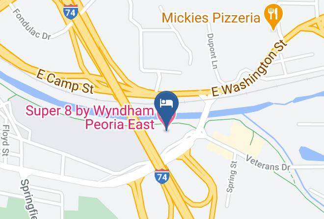 Tazewell - Super 8 By Wyndham Peoria East Maps