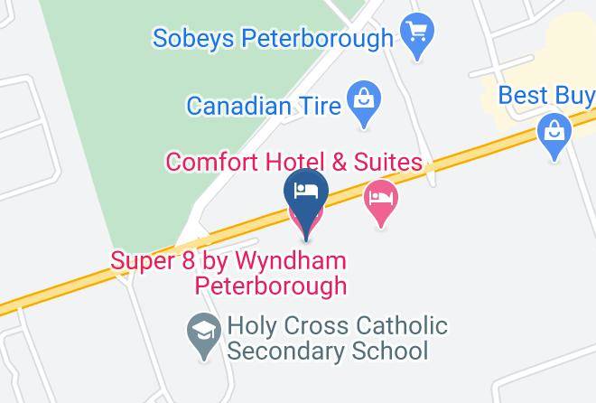 Peterborough - Super 8 By Wyndham Peterborough Maps