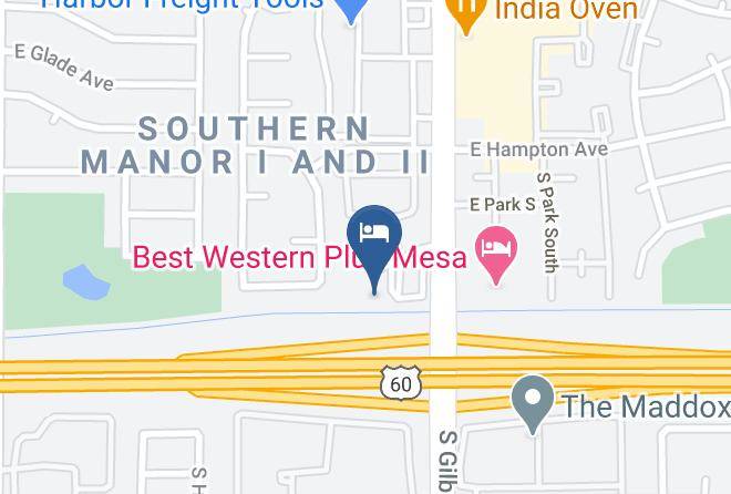 Maricopa - Super 8 By Wyndham Phoenix Mesa Gilbert Road Maps