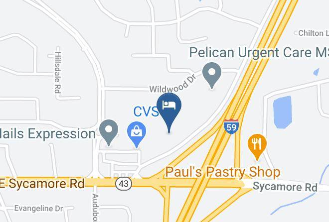 Pearl River - Super 8 By Wyndham Picayune Maps
