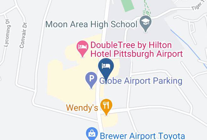 La Quinta Inn By Wyndham Pittsburgh Airport Map