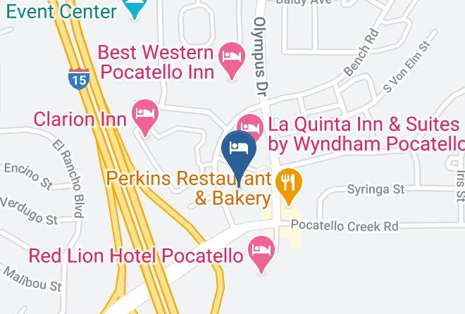 Bannock - Super 8 By Wyndham Pocatello Maps