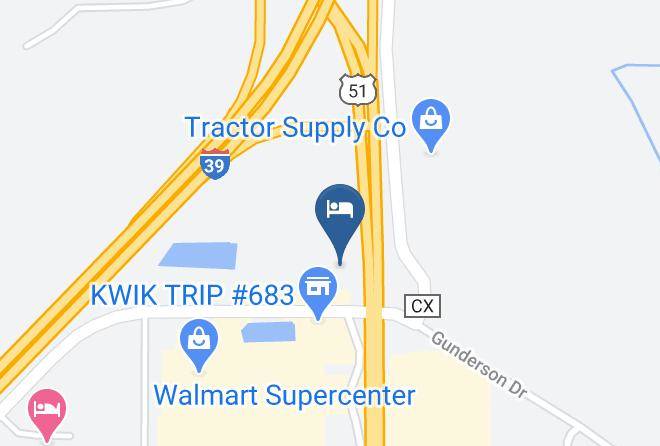 Columbia - Super 8 By Wyndham Portage Maps