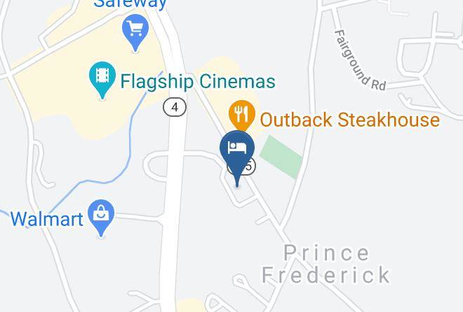 Calvert - Super 8 By Wyndham Prince Frederick Maps