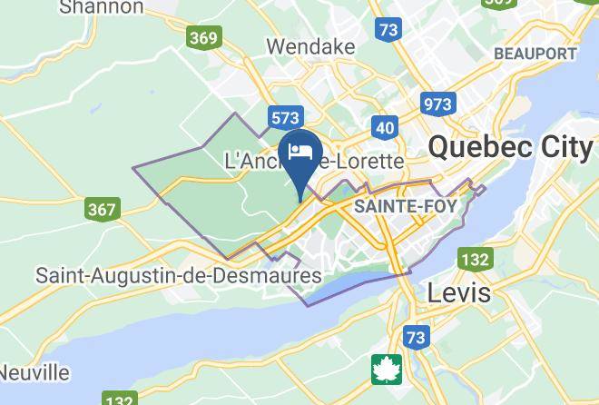 Capitale Nationale - Super 8 By Wyndham Quebec City Maps