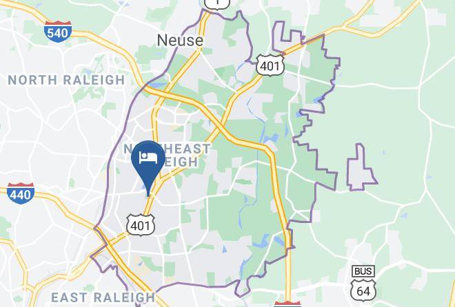 Wake - Super 8 By Wyndham Raleigh North East Maps