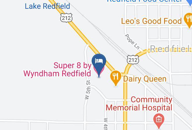 Spink - Super 8 By Wyndham Redfield Maps