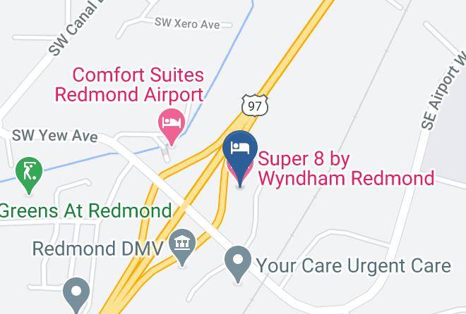 Deschutes - Super 8 By Wyndham Redmond Maps