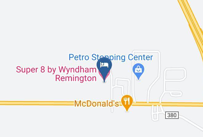 Jasper - Super 8 By Wyndham Remington Maps