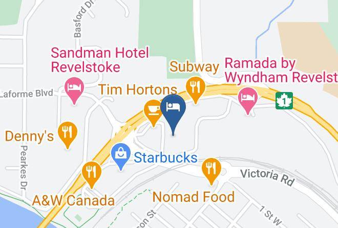Columbia Shuswap - Super 8 By Wyndham Revelstoke Bc Maps