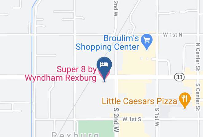 Madison - Super 8 By Wyndham Rexburg Maps