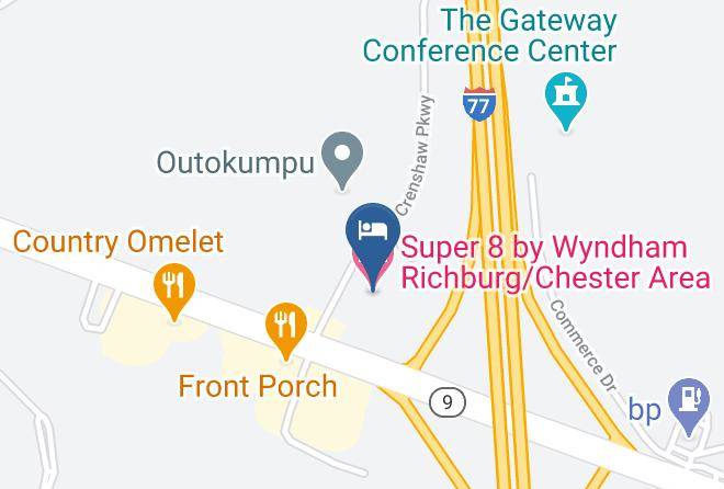 Chester - Super 8 By Wyndham Richburg Chester Area Maps