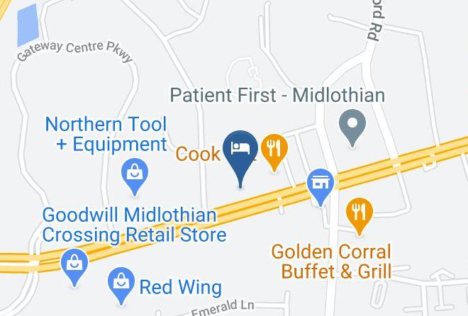 Chesterfield - Super 8 By Wyndham Richmond Midlothian Turnpike Maps