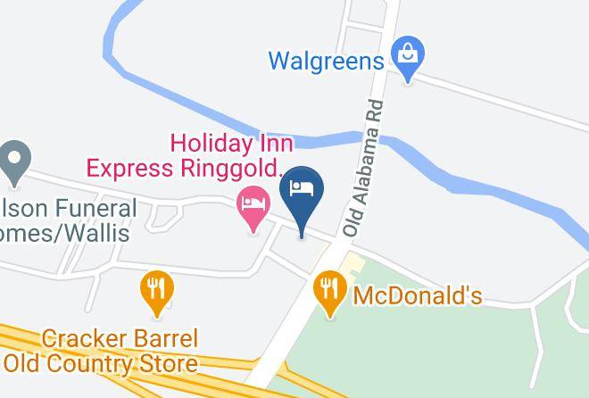 Catoosa - Super 8 By Wyndham Ringgold Maps