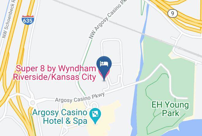 Platte - Super 8 By Wyndham Riverside Kansas City Maps