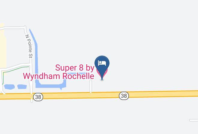 Ogle - Super 8 By Wyndham Rochelle Maps