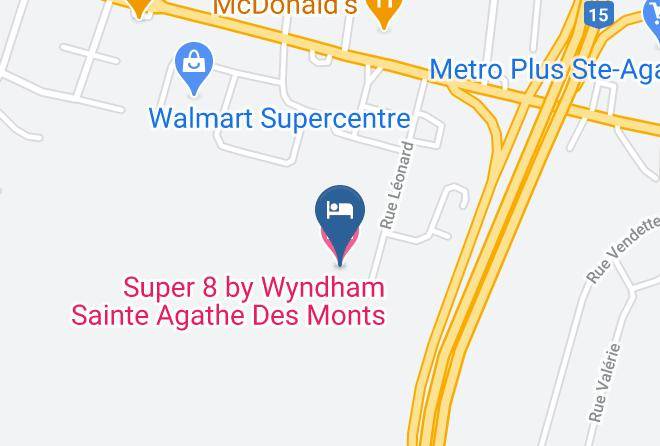 Les Laurentides Regional County Municipality - Super 8 By Wyndham Sainte Agathe Des Monts Maps