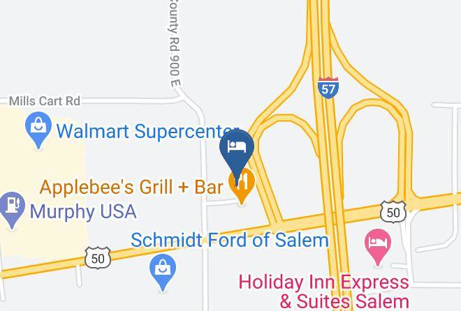 Marion - Super 8 By Wyndham Salem Maps